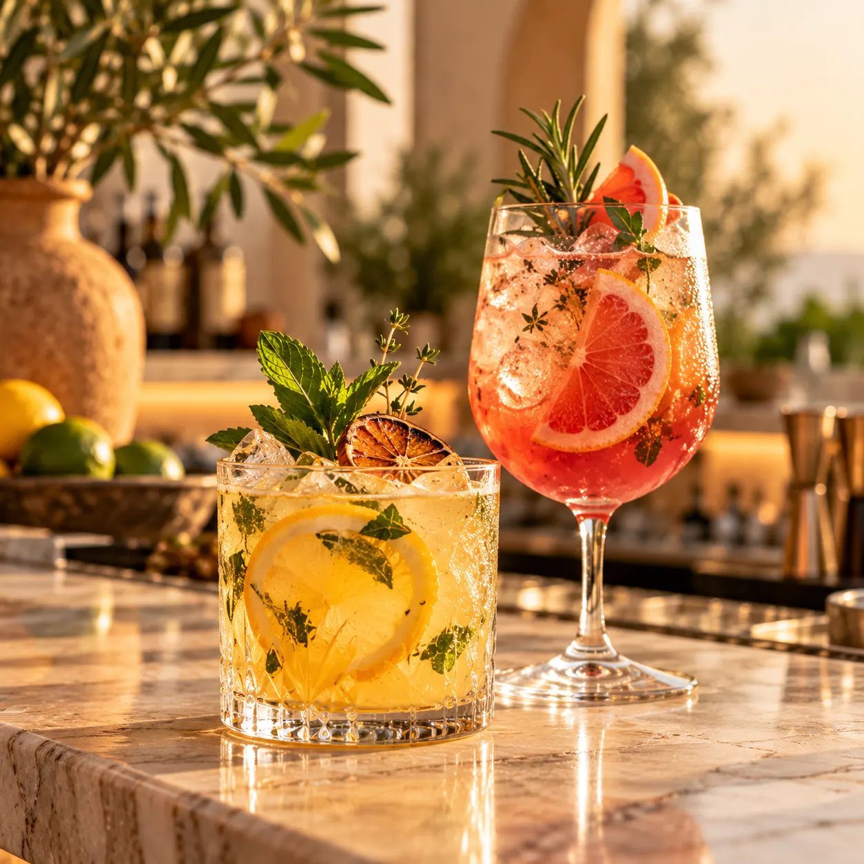 Signature mocktails