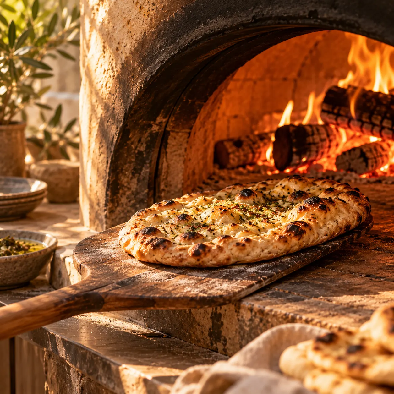 Bread from the wood-fired oven