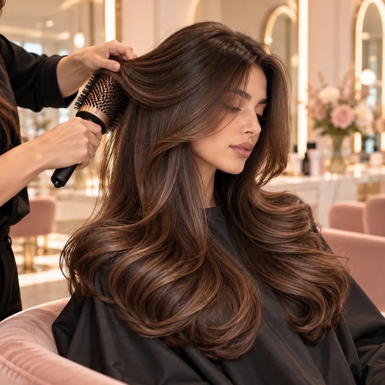 Photo: signature blowout at Maison Léa