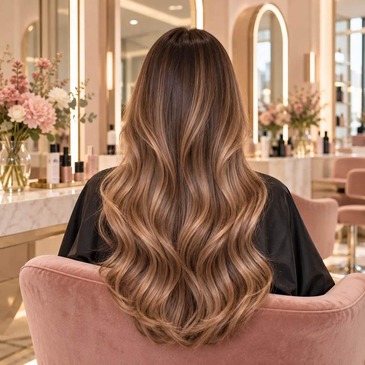 Photo: honey balayage at Maison Léa